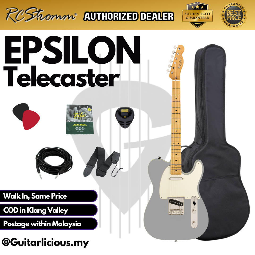 KG04 Tele, Silver White, Package C (2)