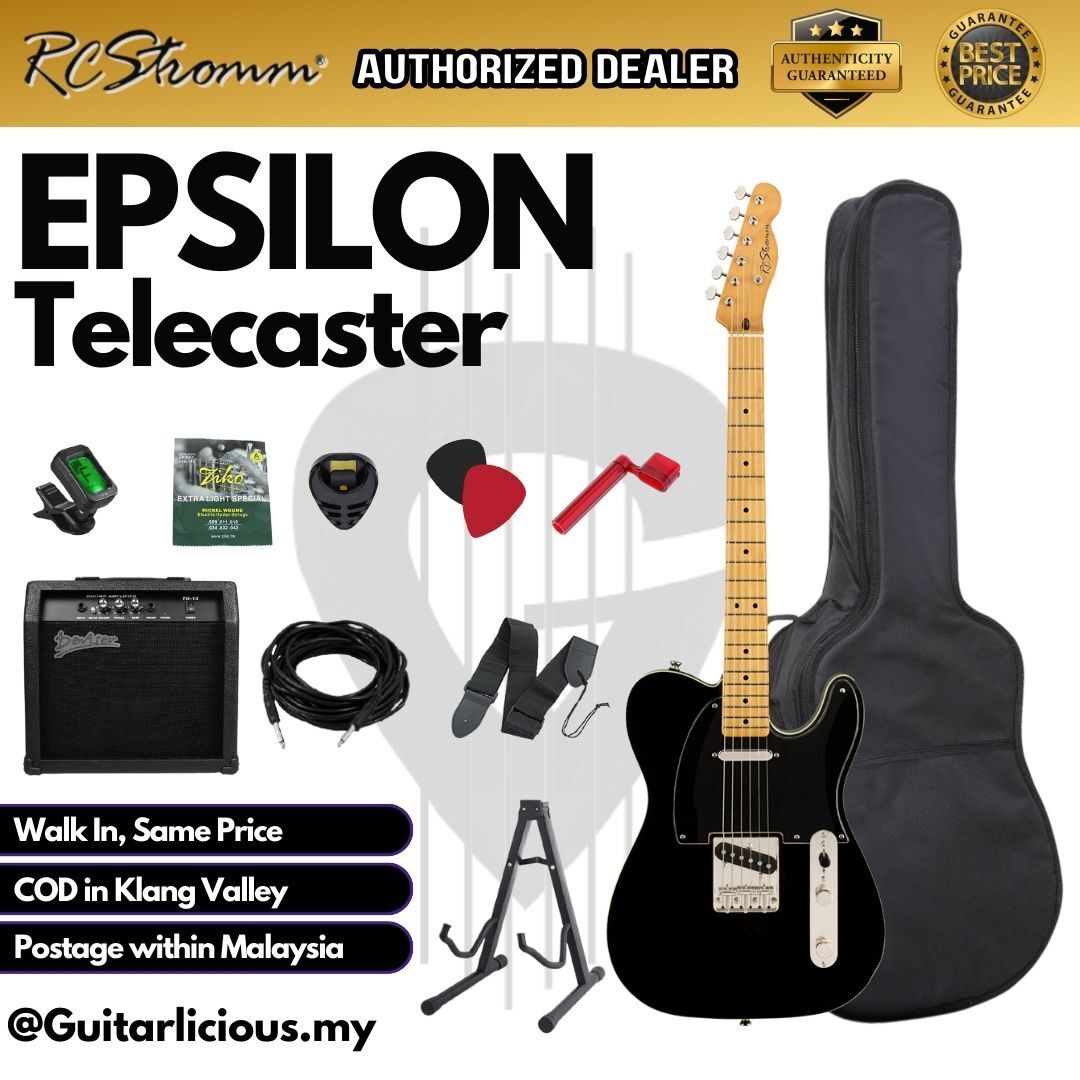 KG04 Tele, Black Black, Package E