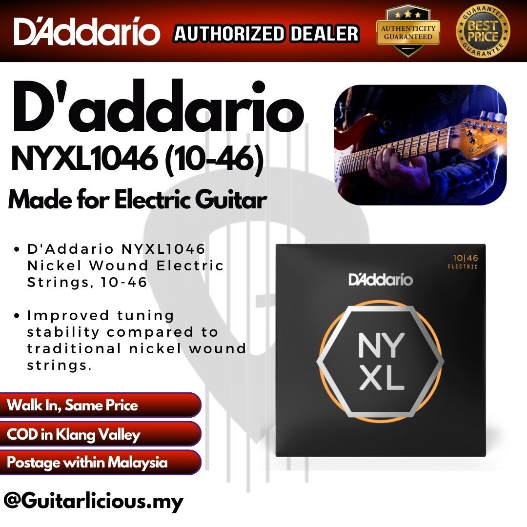 D'addario DADNYXL1046