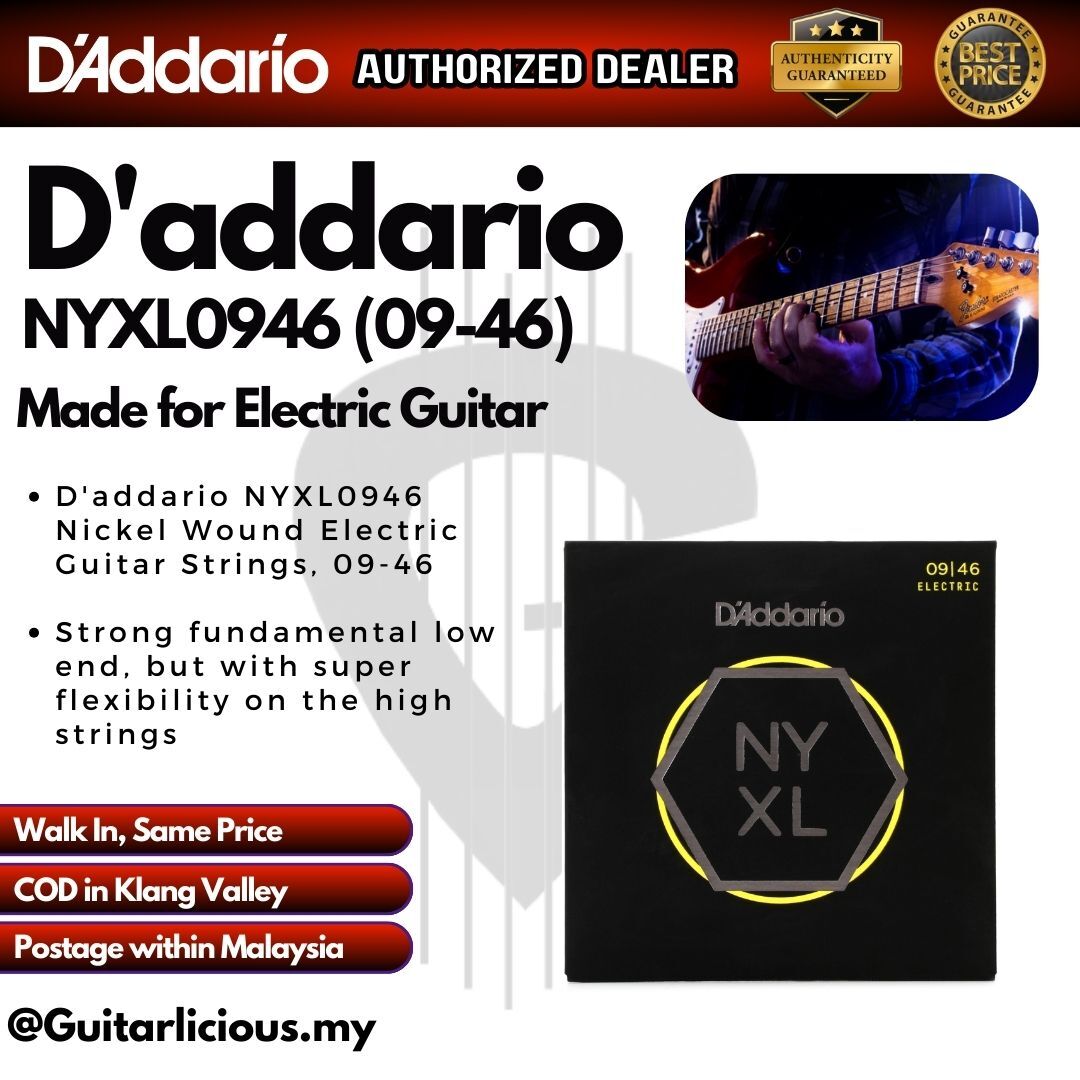 D'addario DADNYXL0946