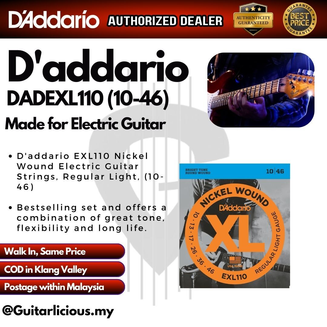 D'addario DADEXL110