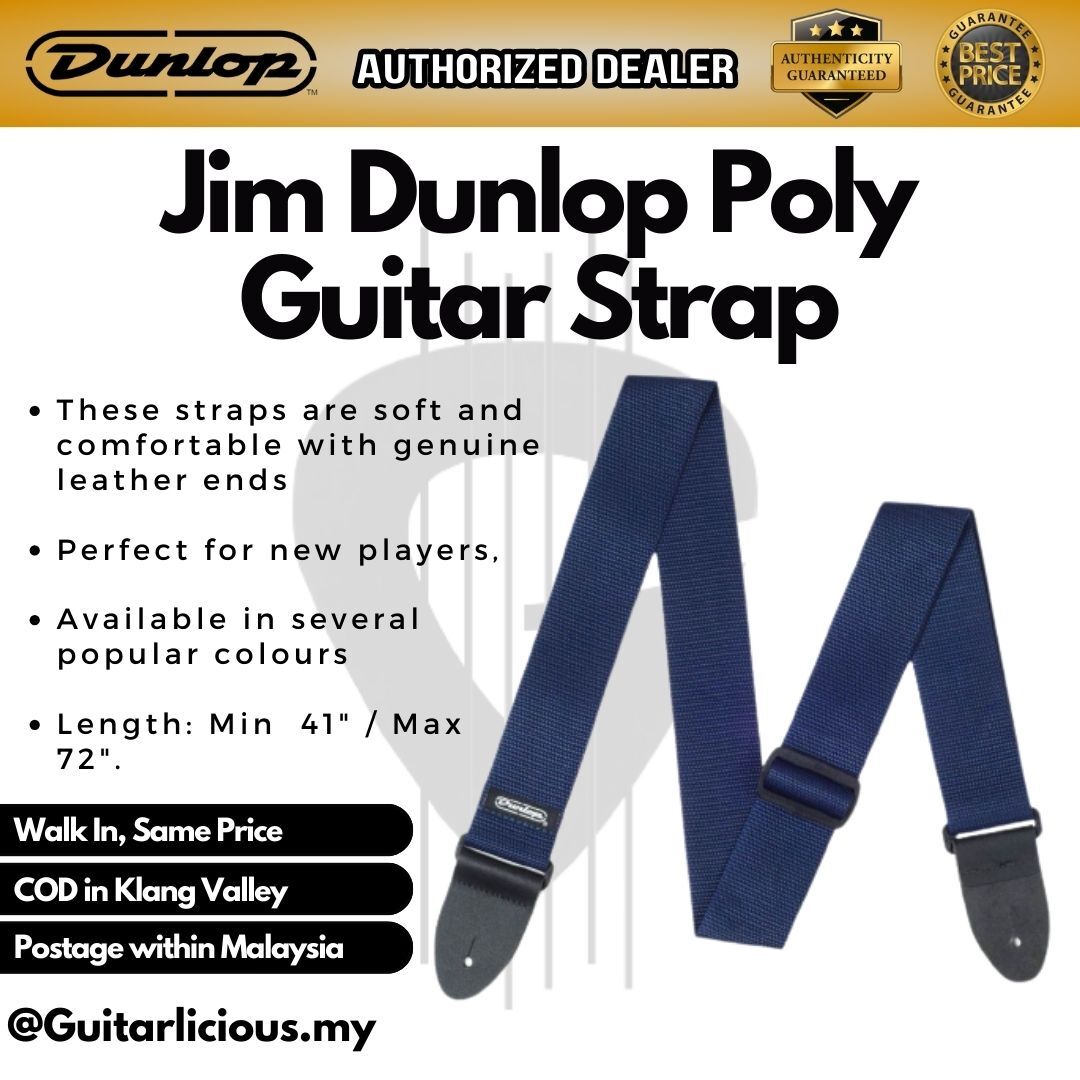 Jim Dunlop Poly - Blue