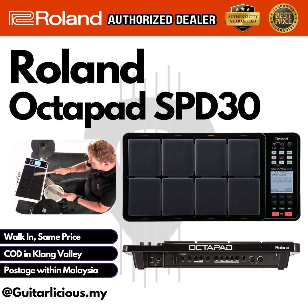 ROLAND SPD-30-BK Octapad Percussion Pad