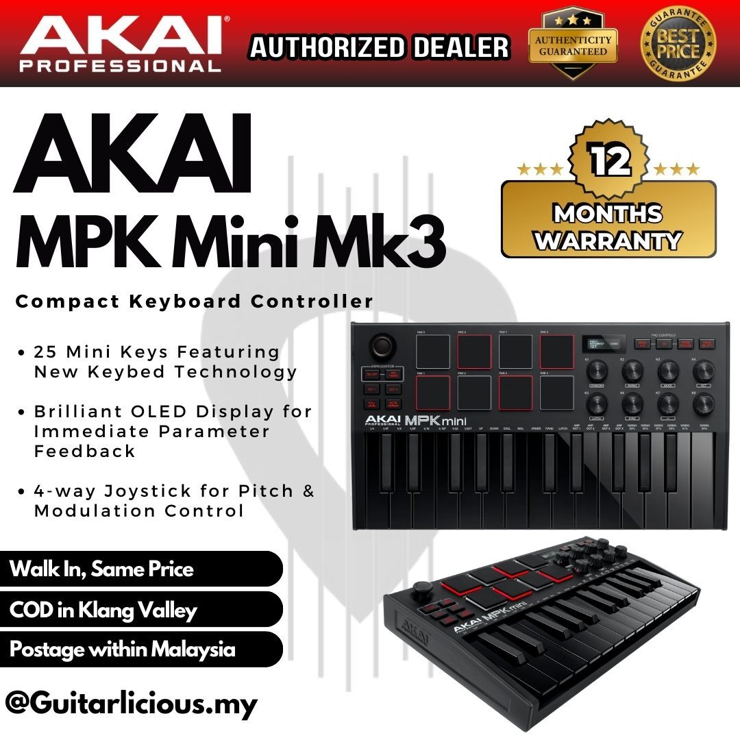  GWCASE MIDI Controller Case Compatible with AKAI