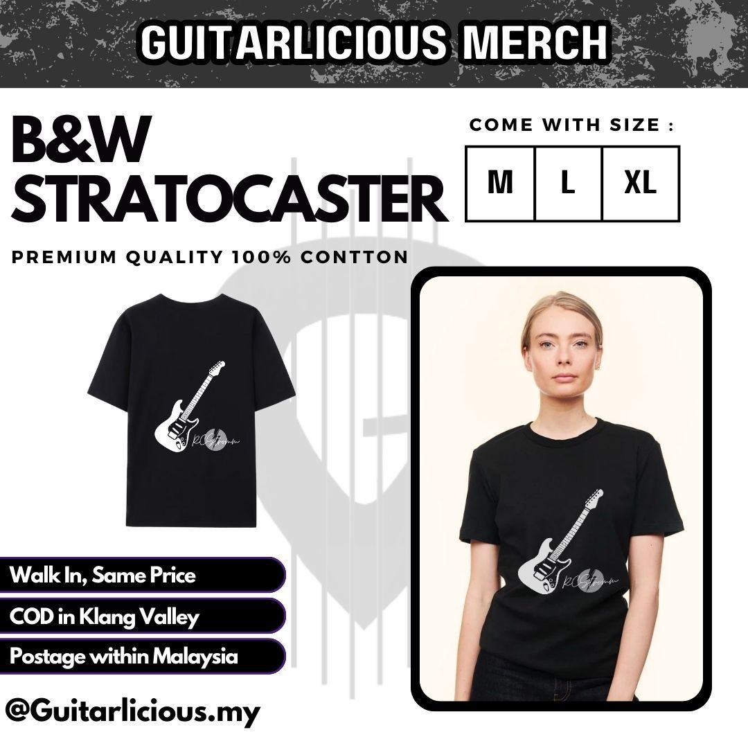 Women - B&W Stratocaster