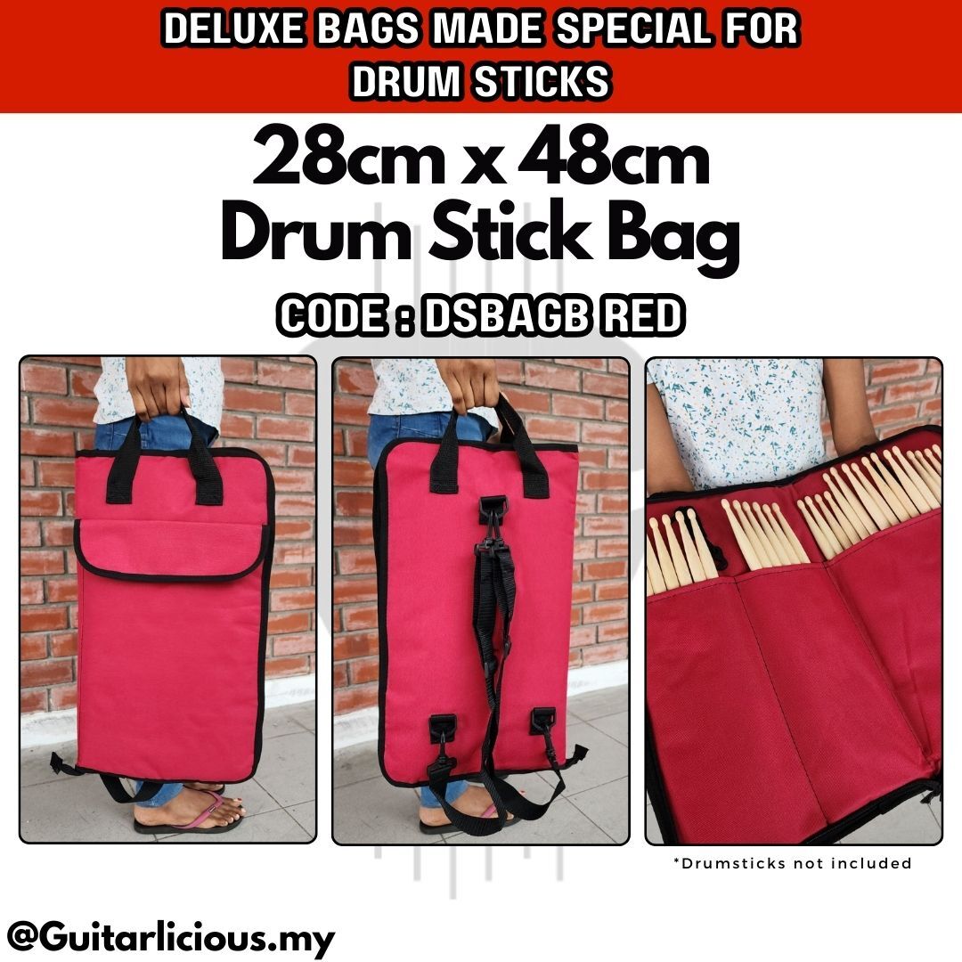 Drum Sticks Bag - DSBAGB - Red (2)