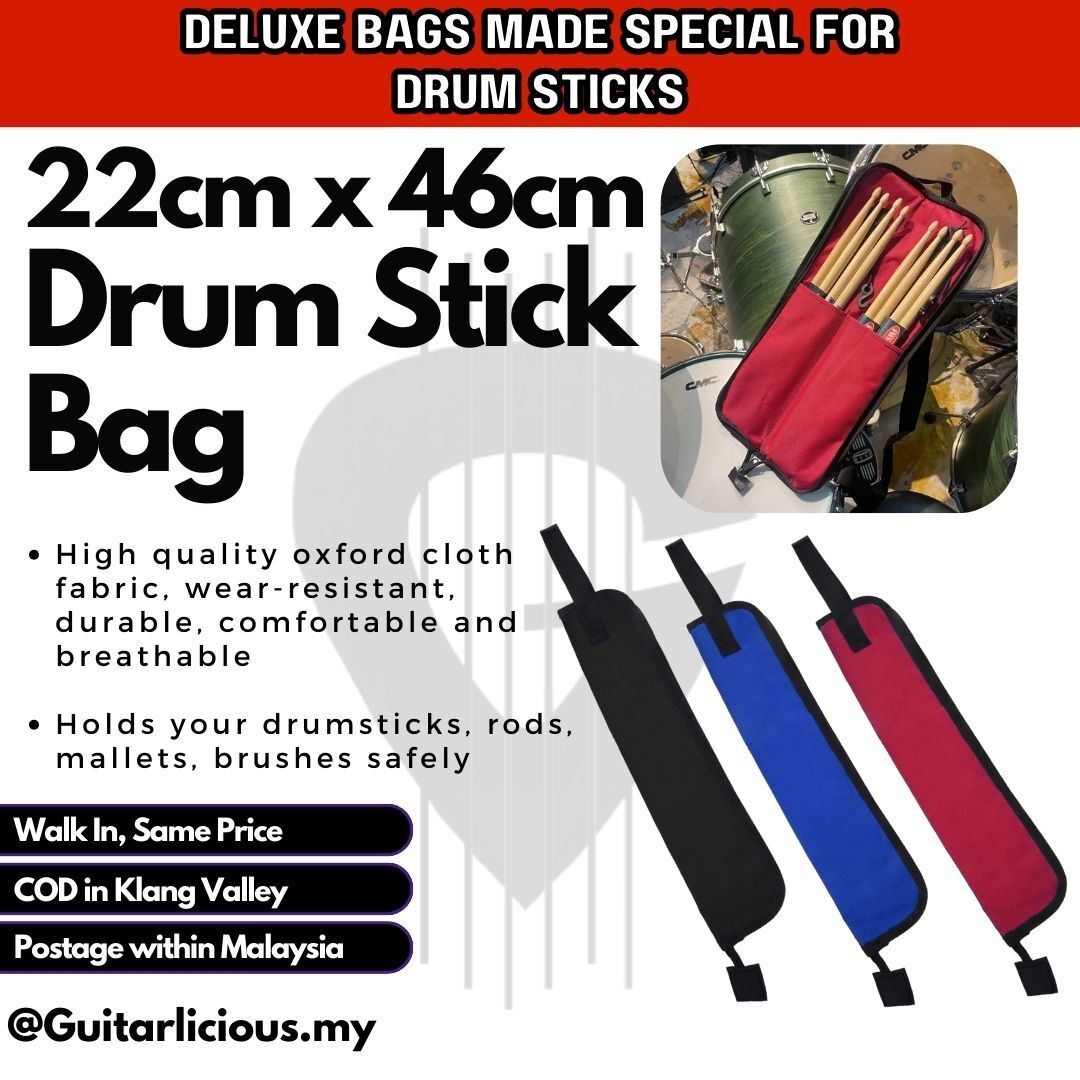 Drum Sticks Bag - DSBAGM - Red