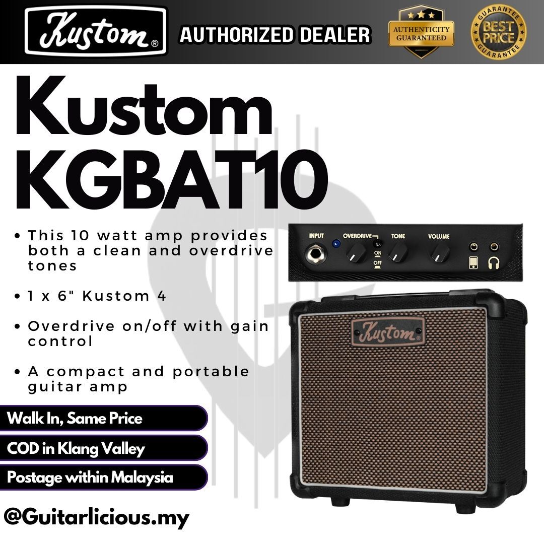 Kustom KGBAT10