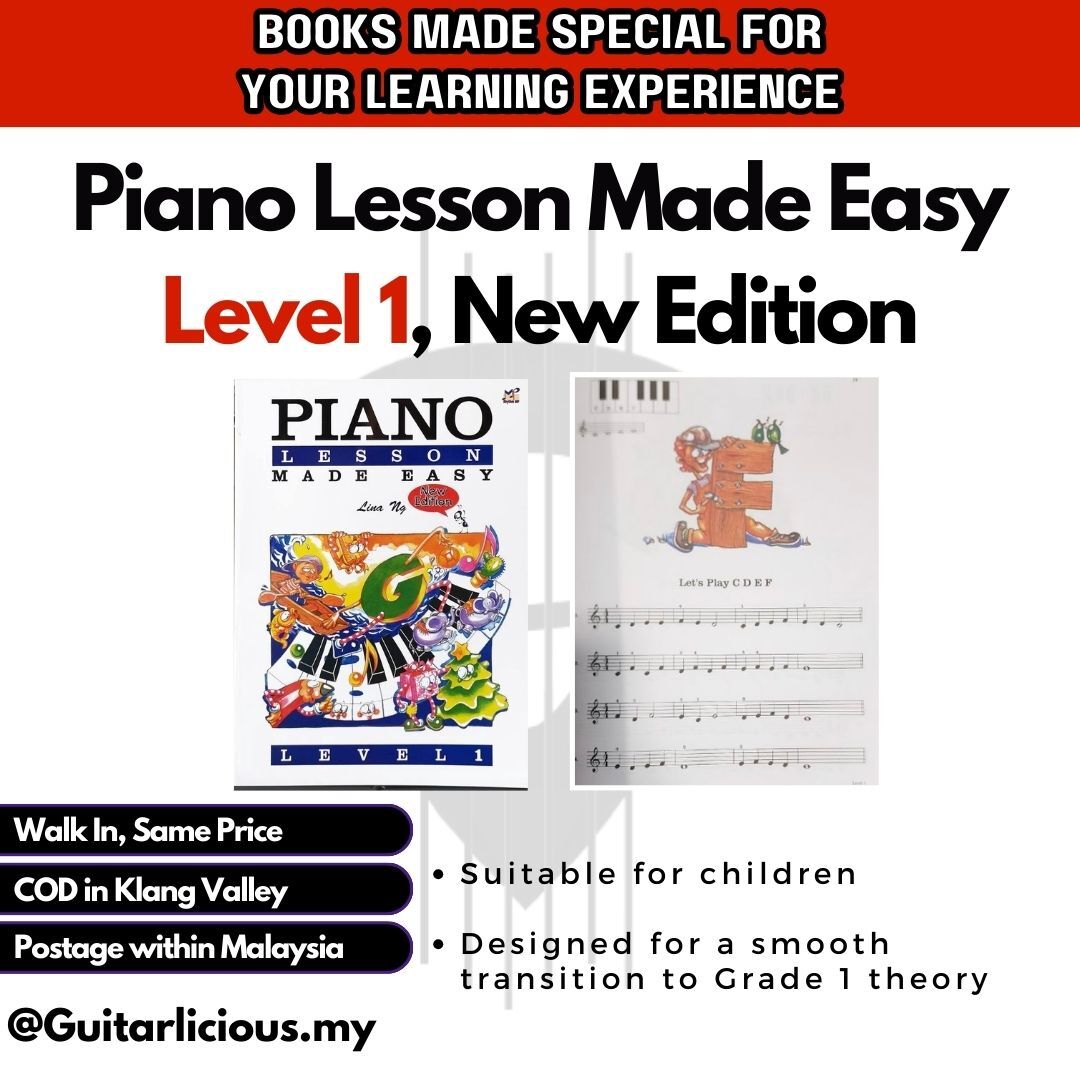 Piano Lesson Made Easy - LV 1