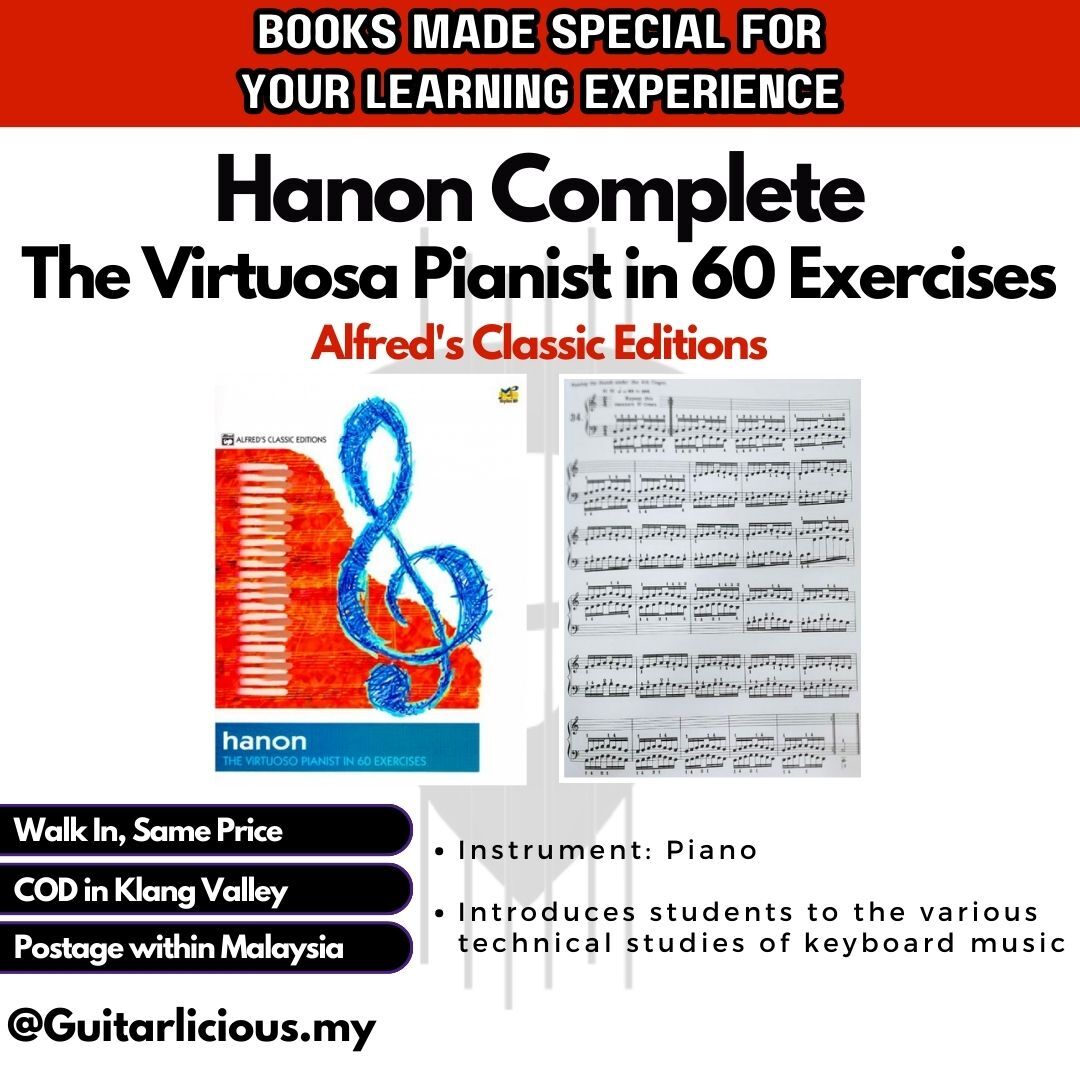 Alfred's Classic Editions - Hanon Complete