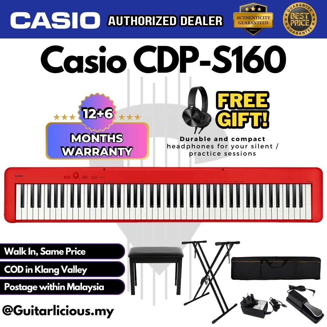 CDP-160 Red, Musician with Warranty