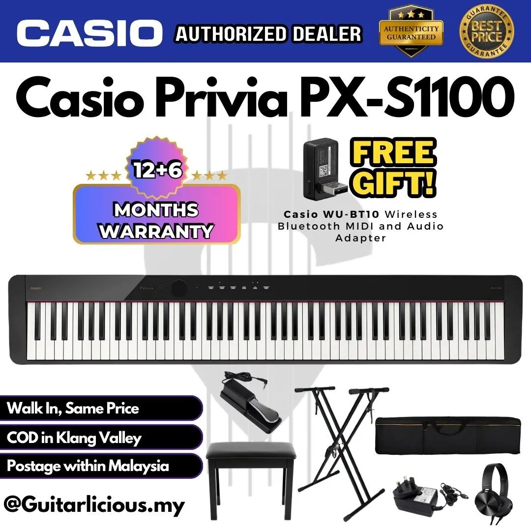 PX-S1100 Black, Musician with Warranty
