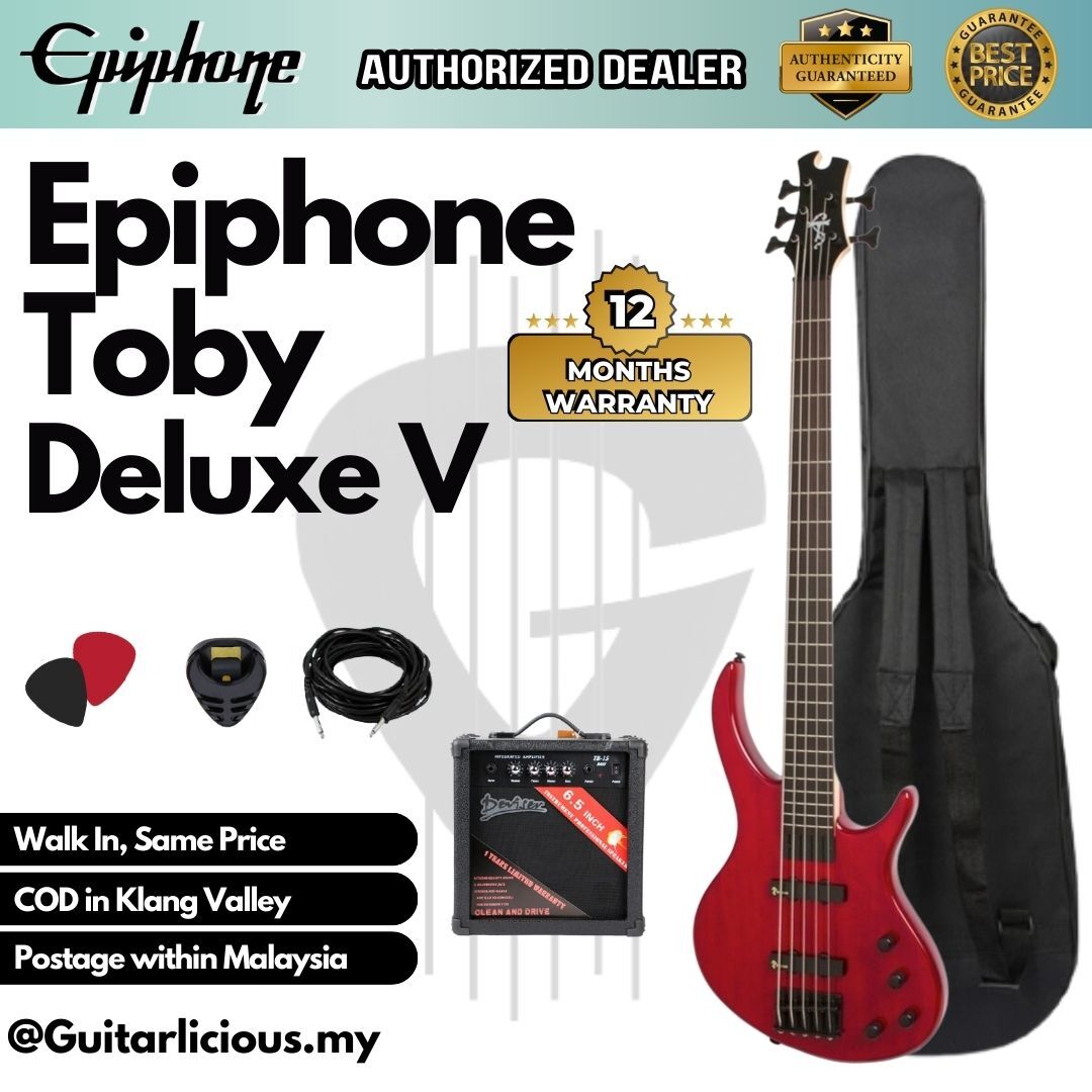 Toby Deluxe, Translucent Red - C
