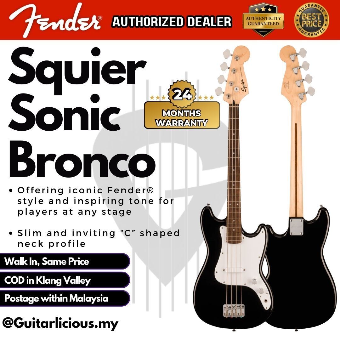 Bass - Bronco - Black A