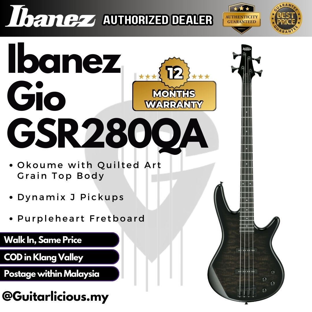 GSR280QA, Transparent Black Sunburst - A