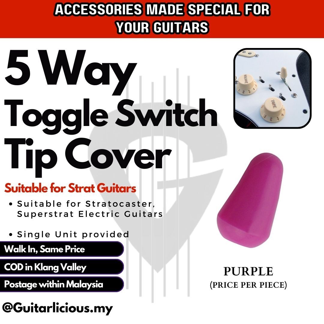 5 Way Selector Cover - Purple