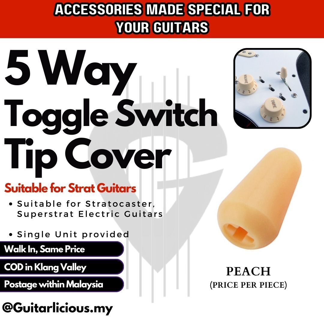 5 Way Selector Cover - Peach