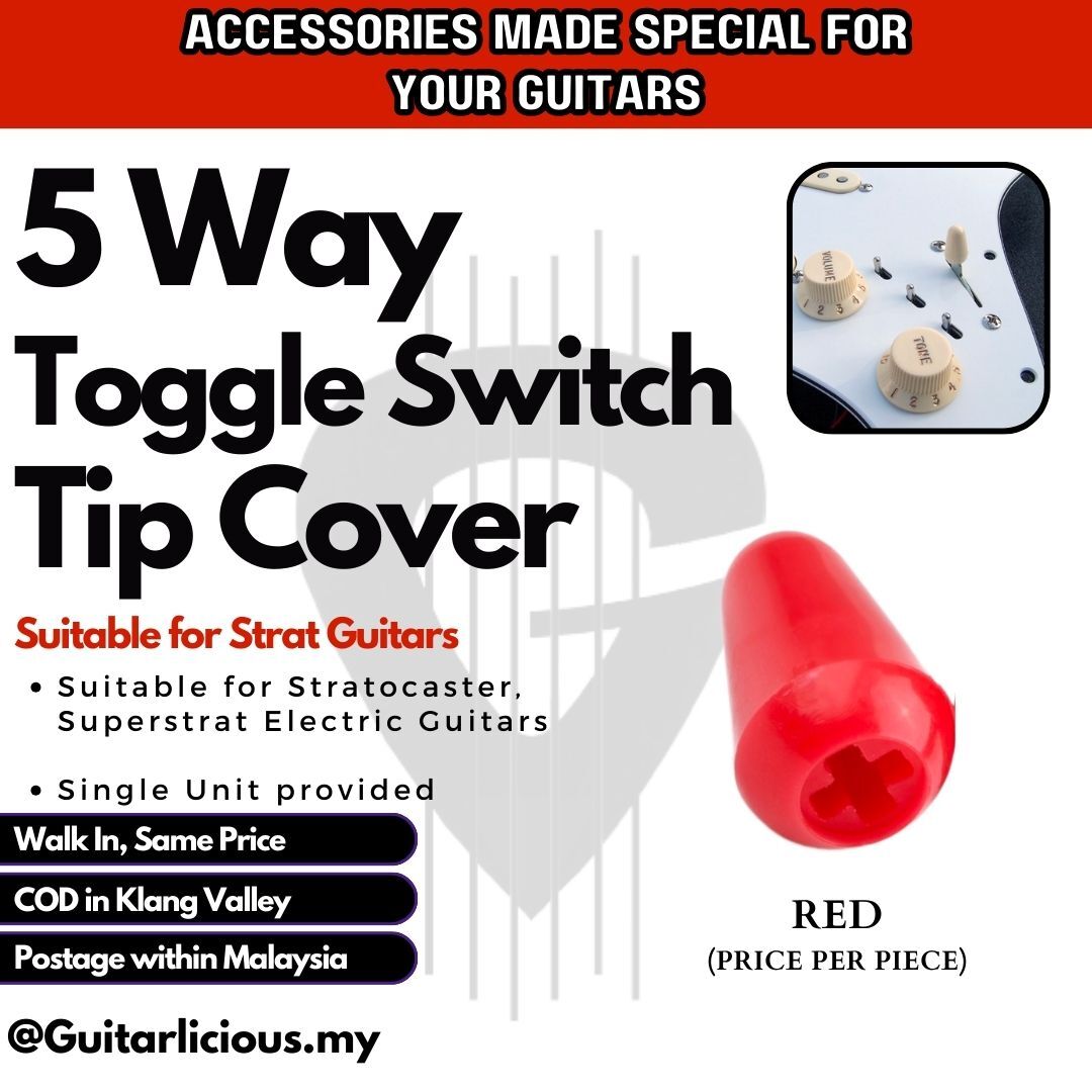 5 Way Selector Cover - Red