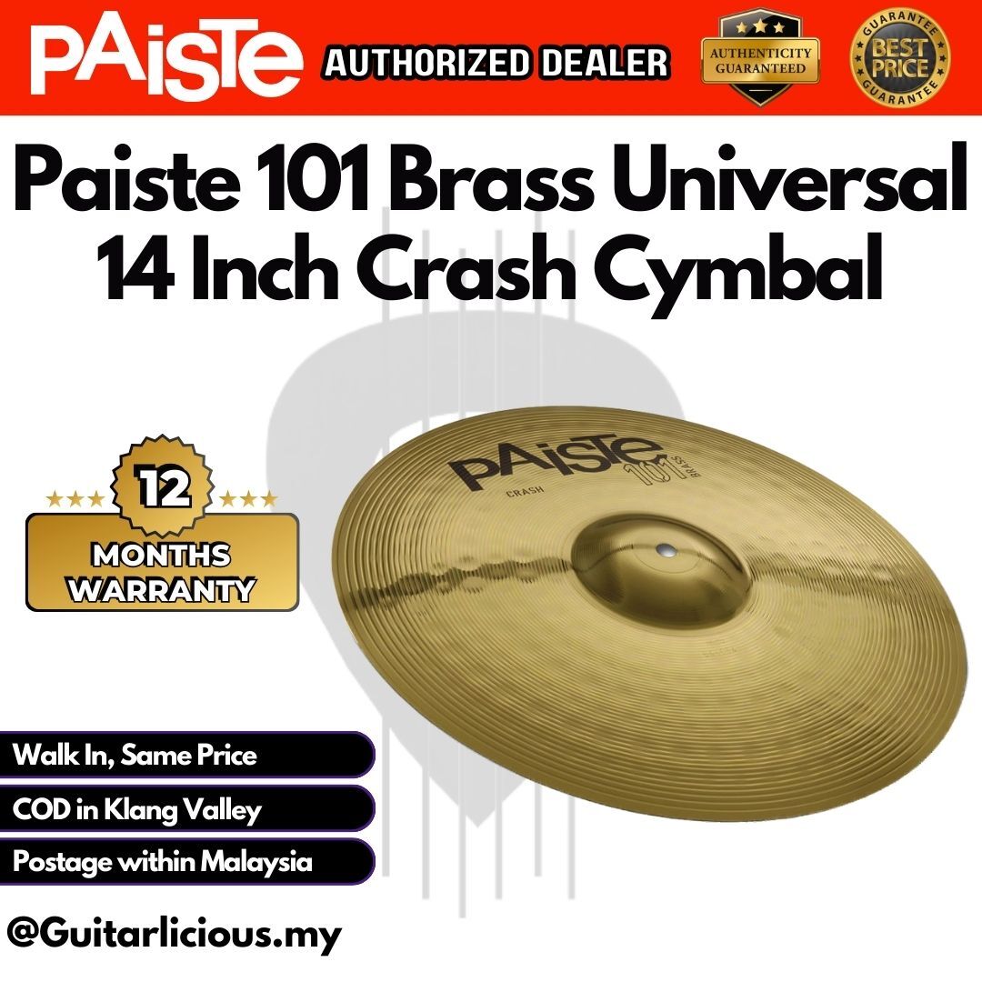 Paiste 101, 14_ Crash