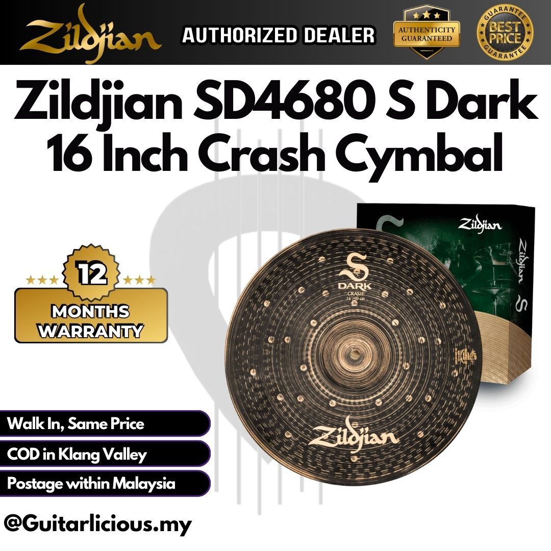 Zildjian SD4680 S Dark, 16_ Crash