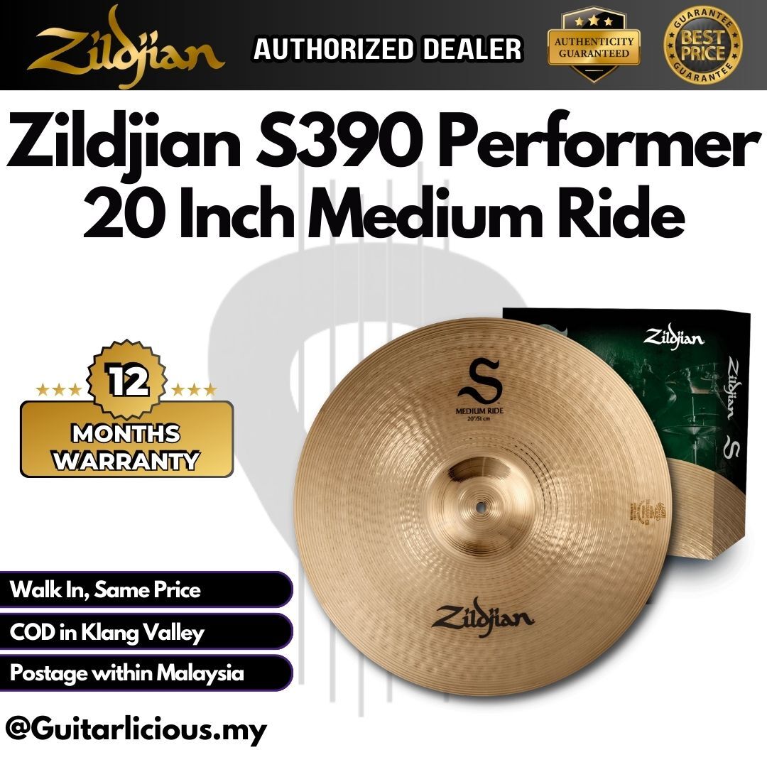 Zildjian S390 Performer, 20_ Ride