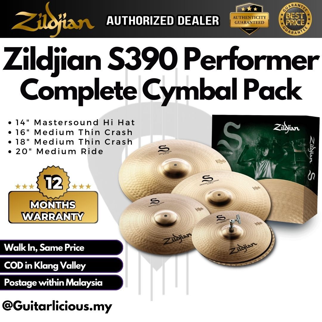 Zildjian S390 Performer, Set