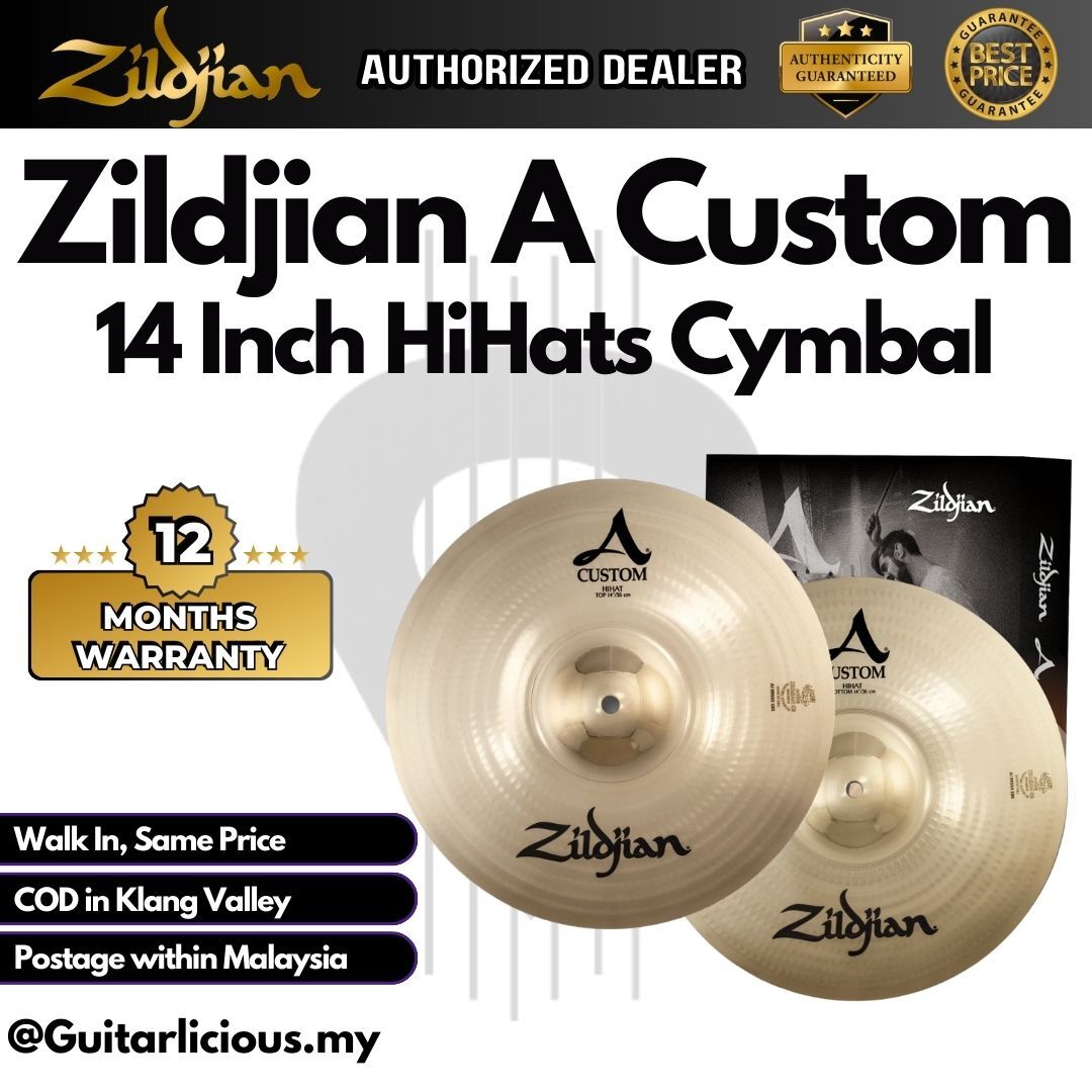 Zildjian A Custom, 14_ Hi Hats