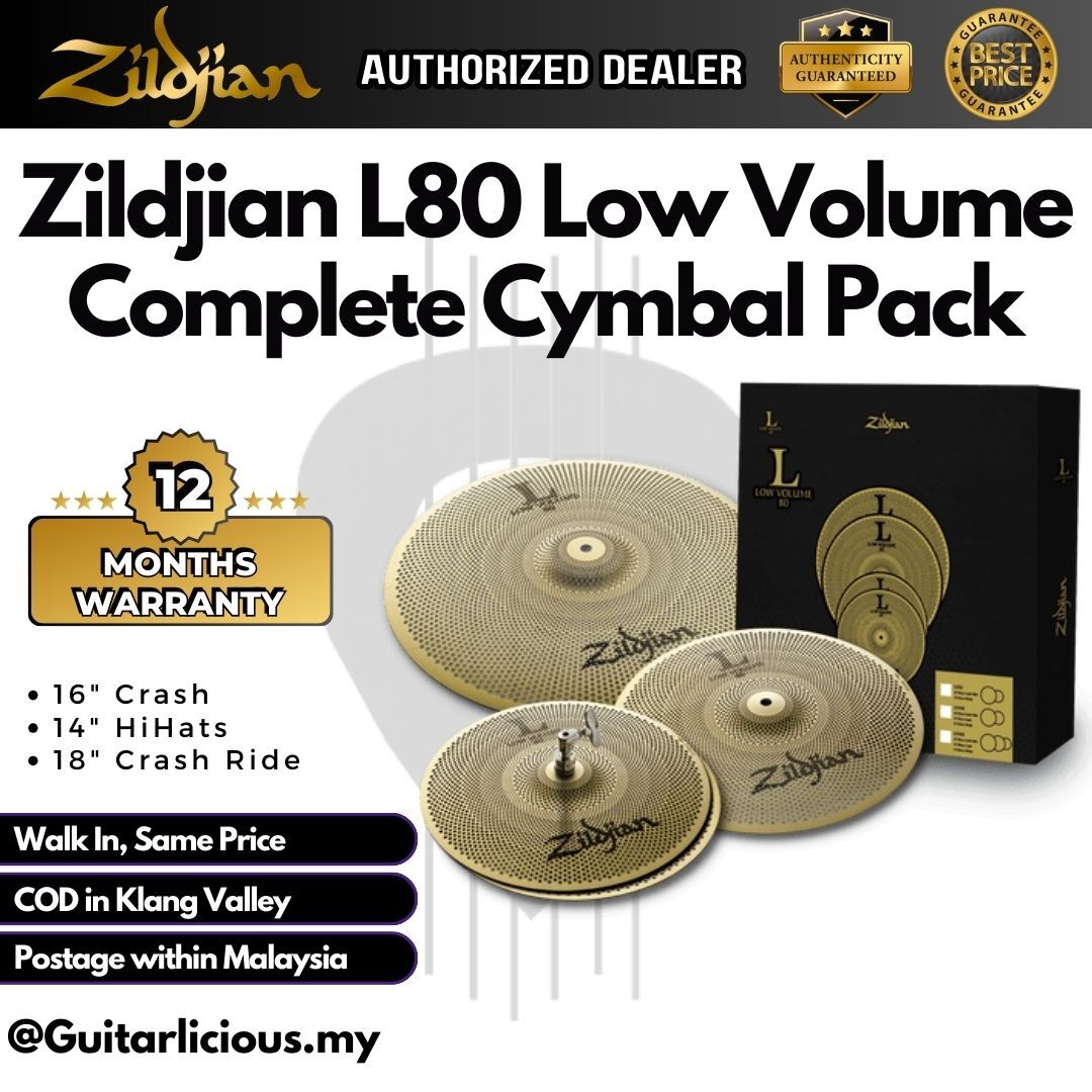 Zildjian L80 low volume, Set