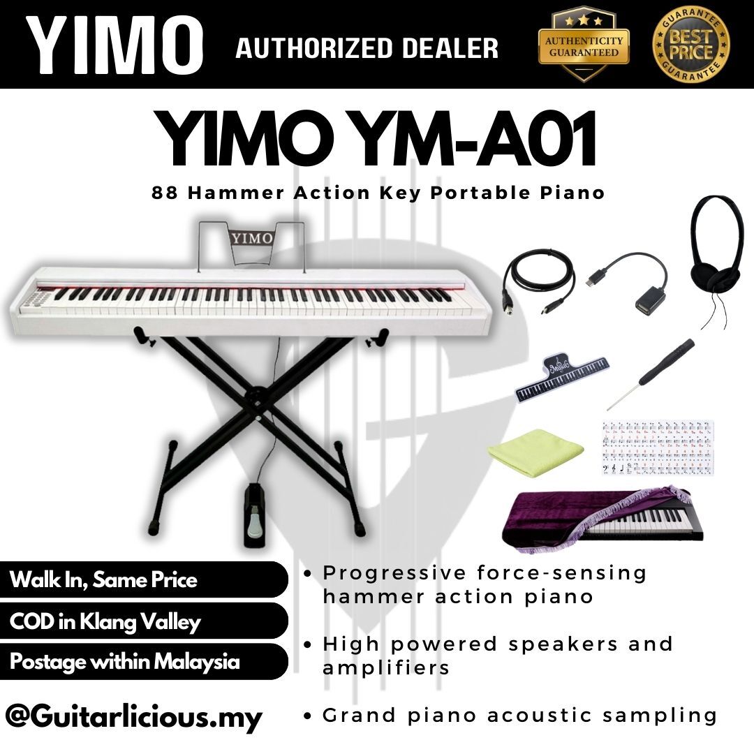 YM-A01, White (Keyboard Stand) (2)