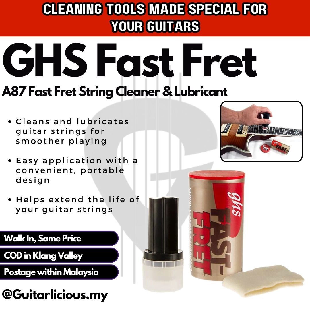 GHS FAST-FRET Original Guitar String Cleaner