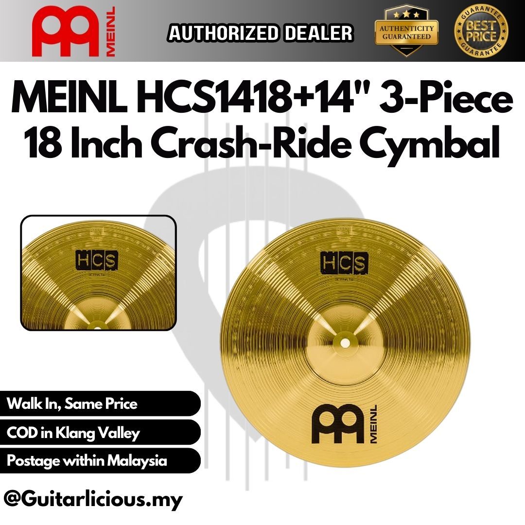 MEINL - HCS1418+14_ - 18_ Crash-Ride