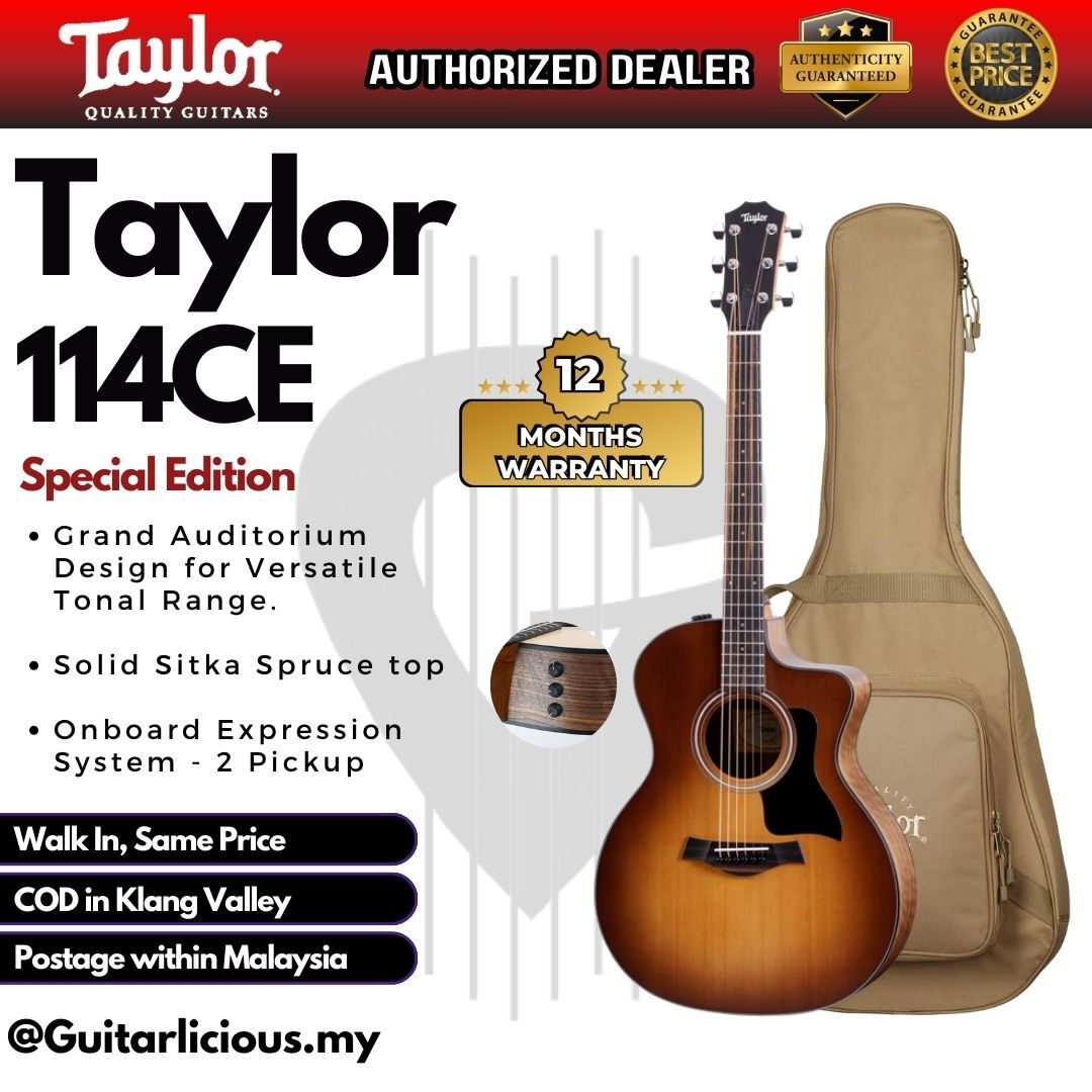 Taylor 2024 114ce price