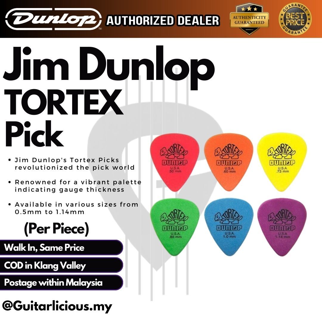 Jim Dunlop Tortex Pick (2)
