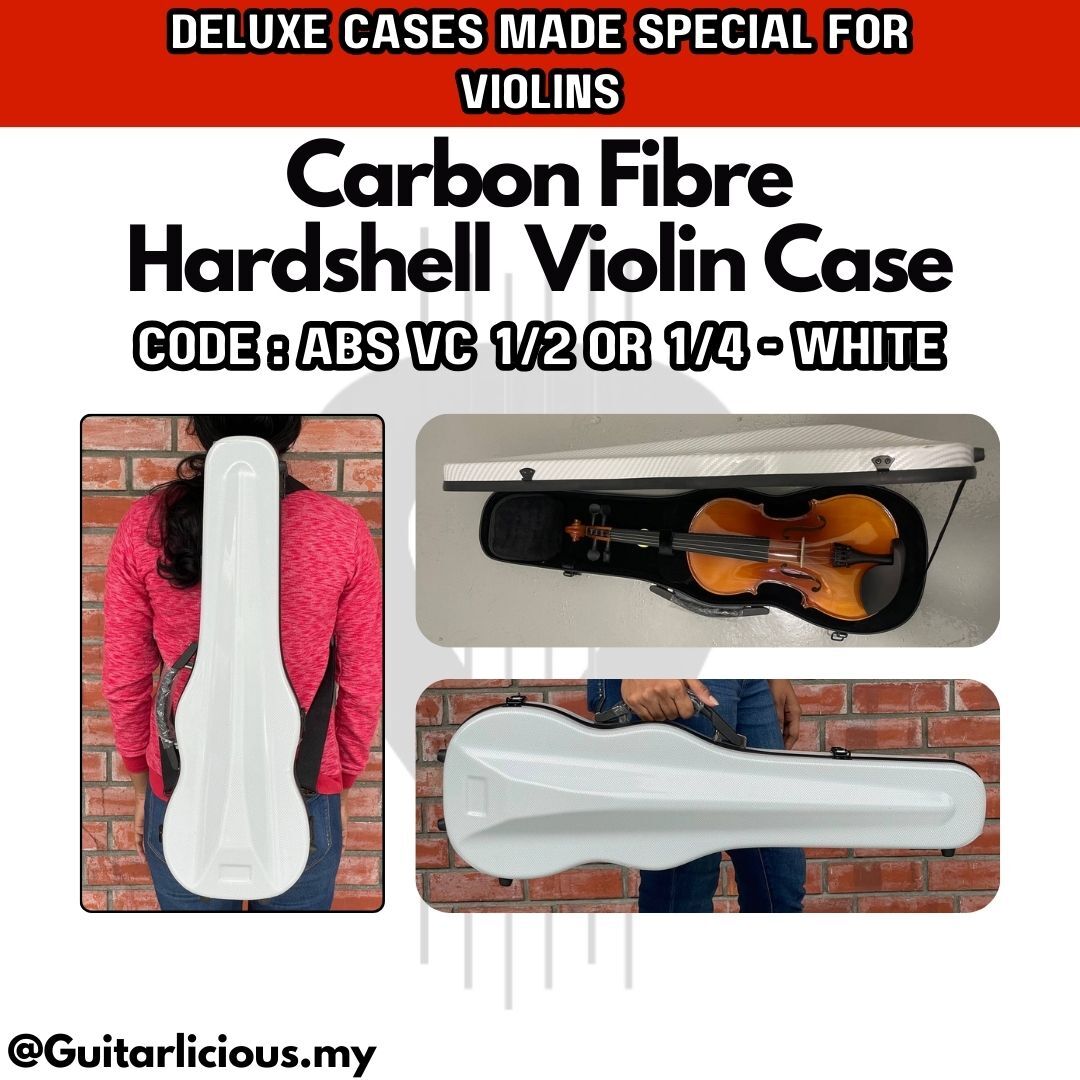Violin Case - 1_2 1_4 - Colour - White