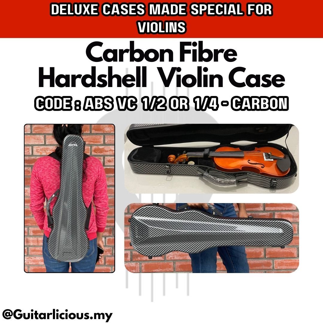Violin Case - 1_2 1_4 - Colour - Carbon