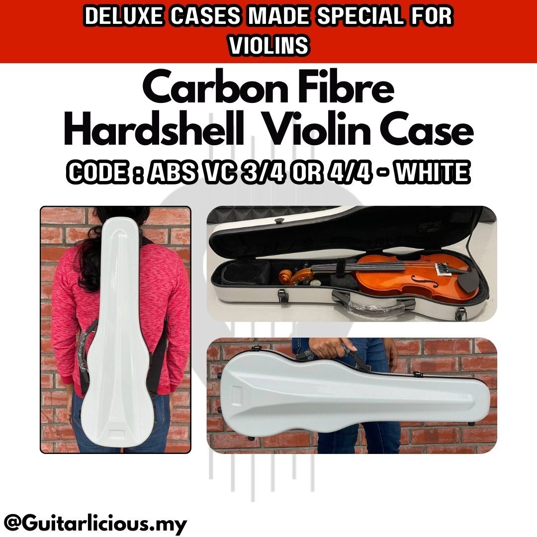 Violin Case - 3_4 4_4 - Colour - White