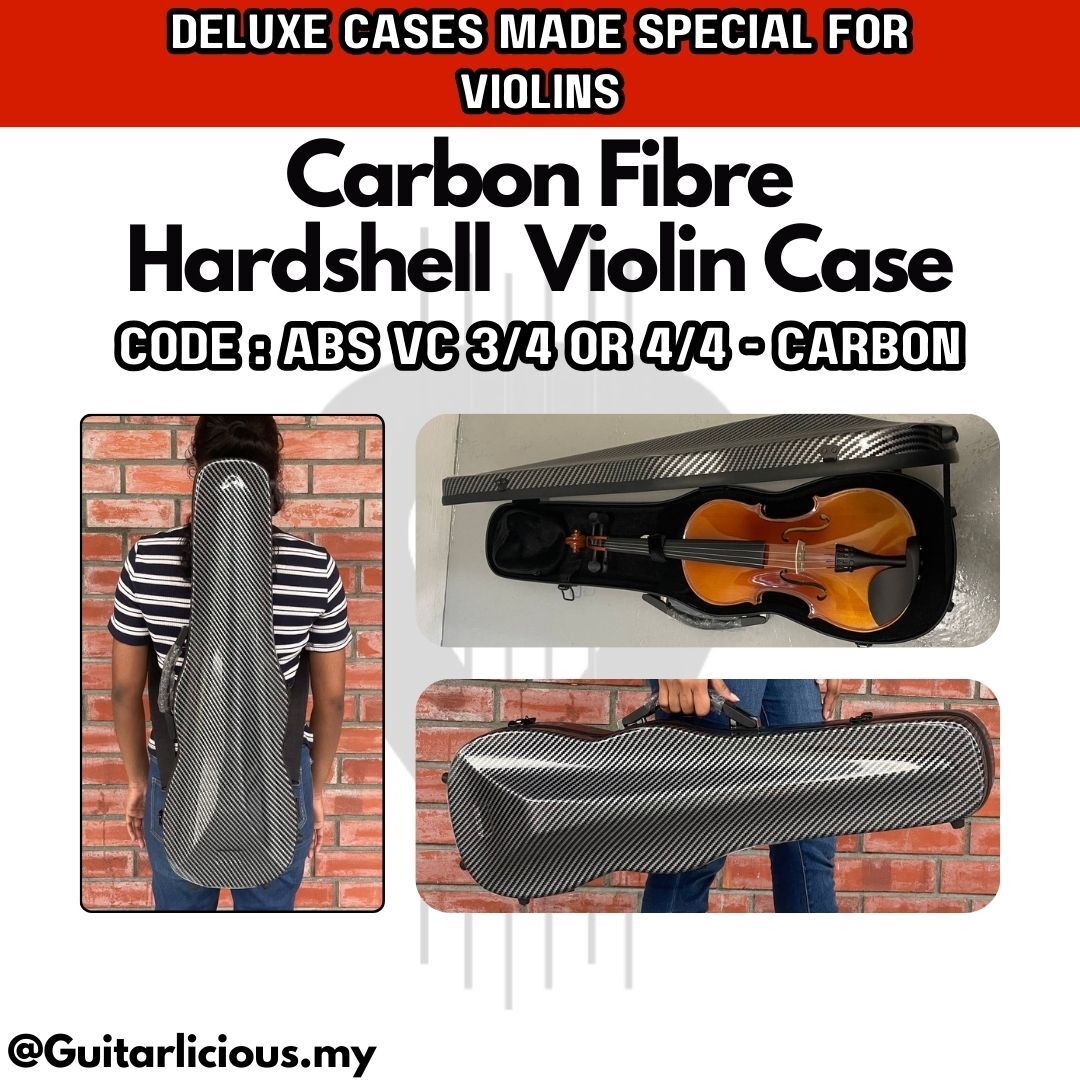 Violin Case - 3_4 4_4 - Carbon (2)