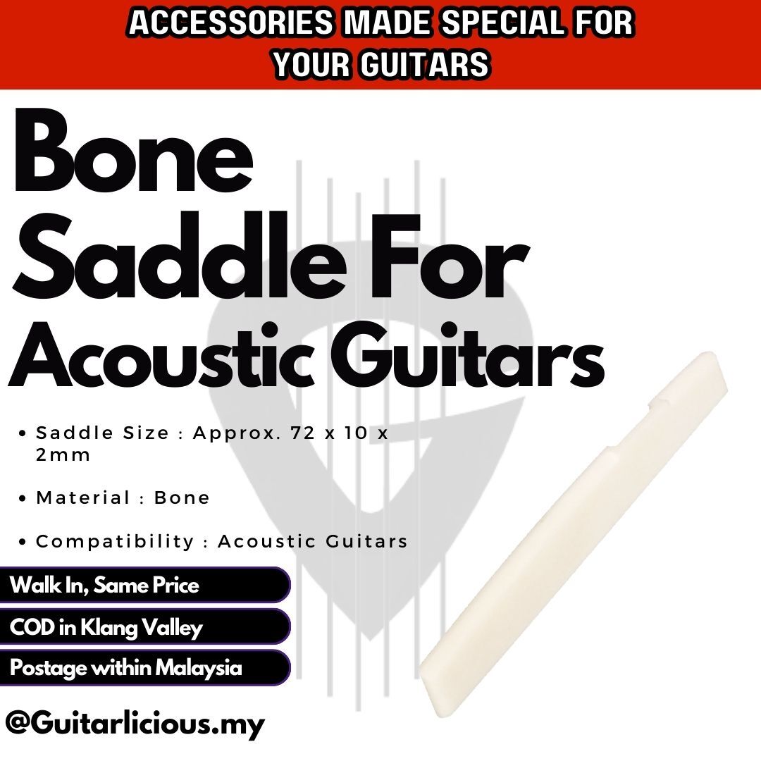 Saddle - Acoustic, Bone