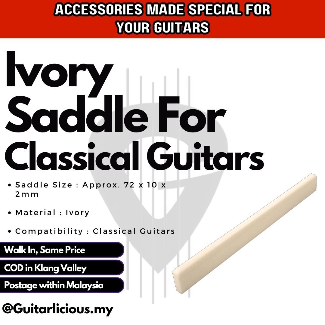 Saddle - Classical, Ivory