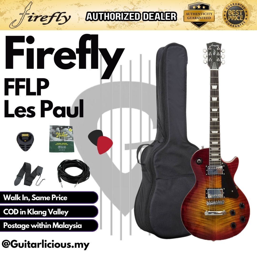 Firefly LP, Cherry Sunburst - Package C (2)