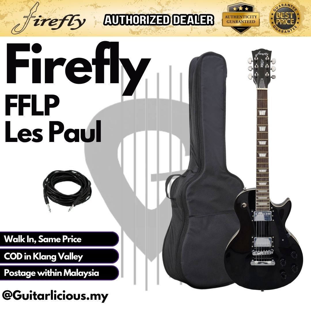 Firefly Les Paul Design Electric Guitar with Double Closed Humbucker