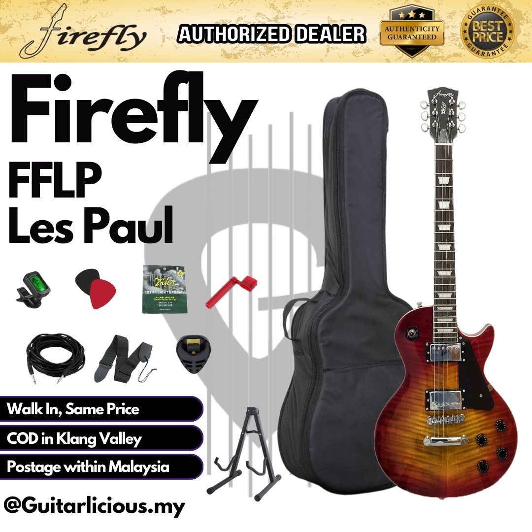 Firefly LP, Cherry Sunburst - Package D (2)