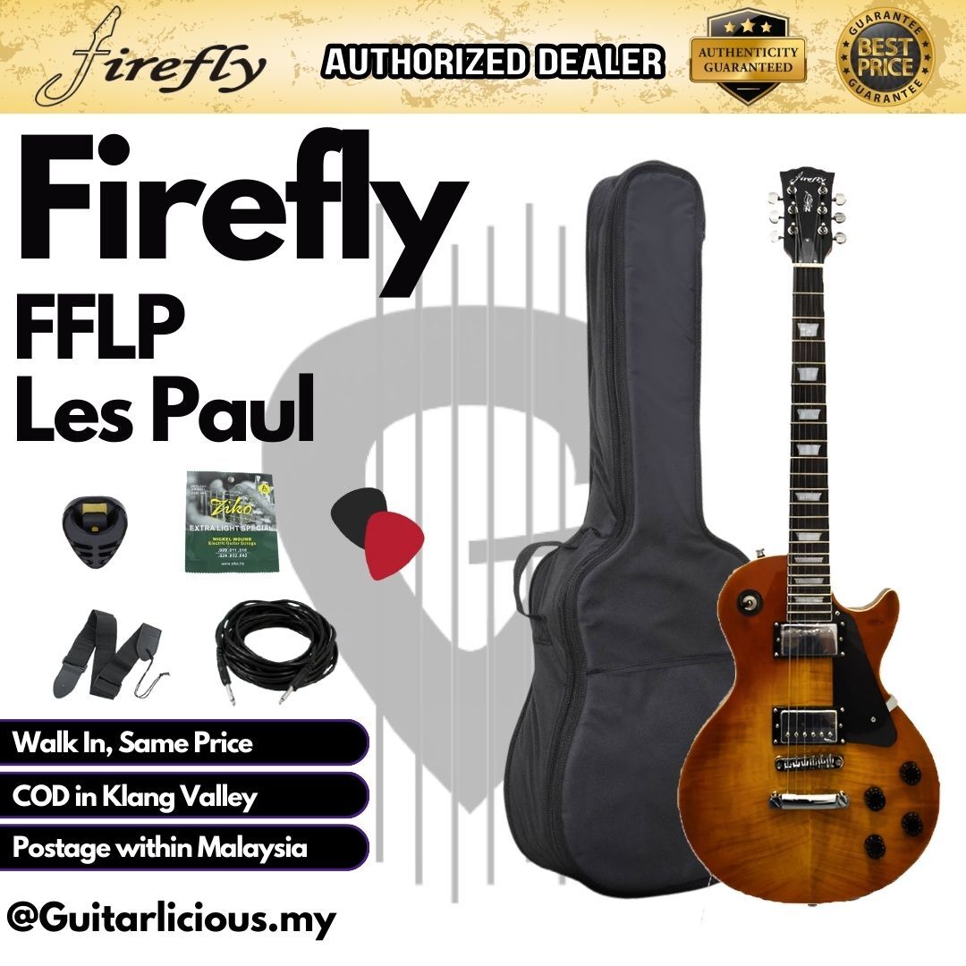 Firefly LP, Cobra burst - Package C (2)