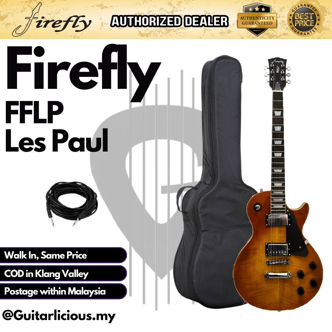 Firefly LP, Cobra burst - Package A (2)