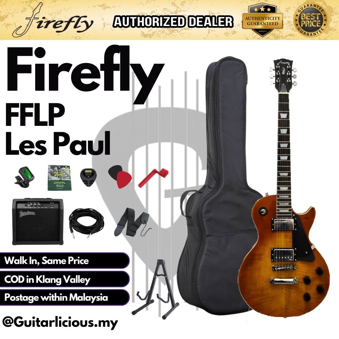 Firefly LP, Cobra burst - Package E (2)