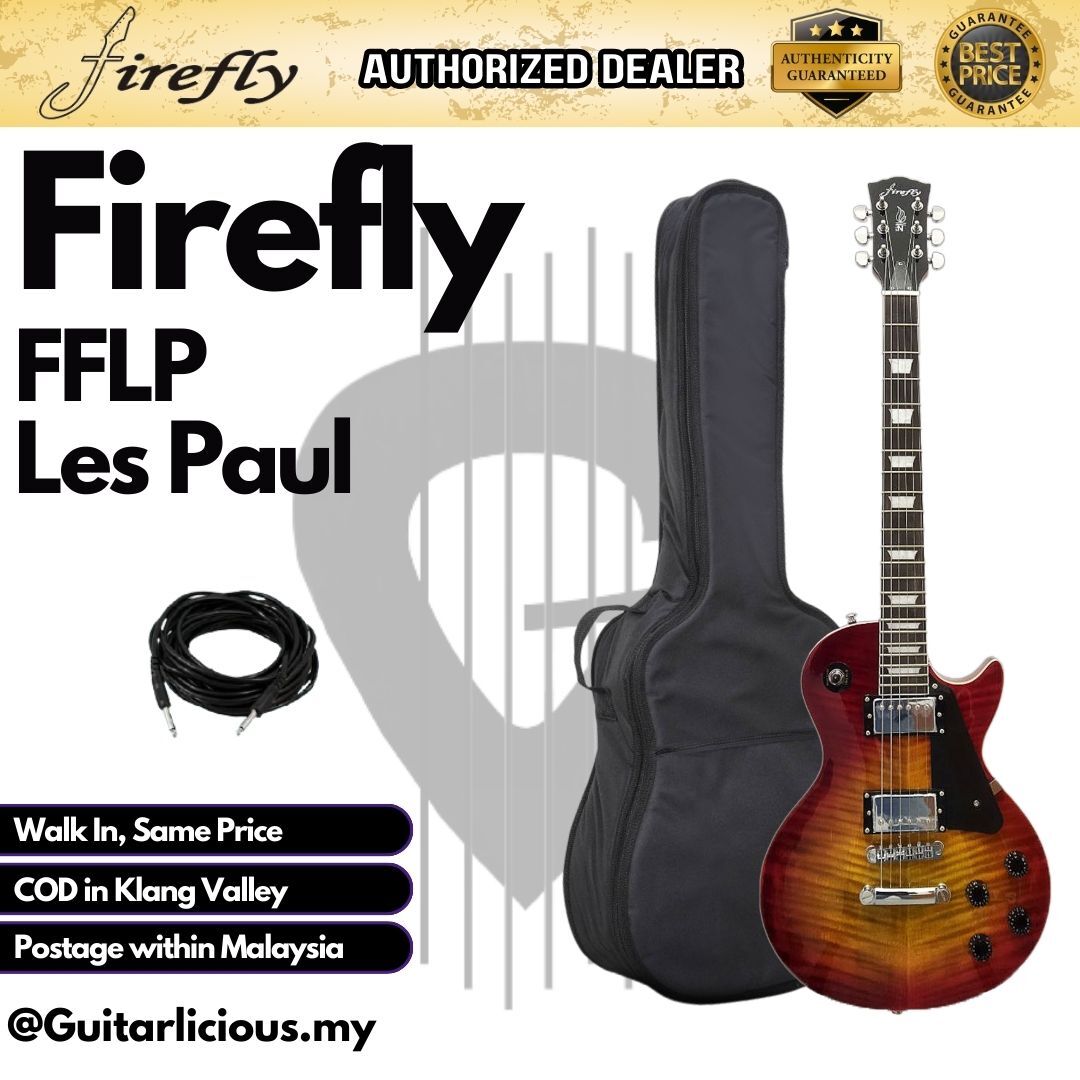 Firefly LP, Cherry Sunburst - Package A (2)