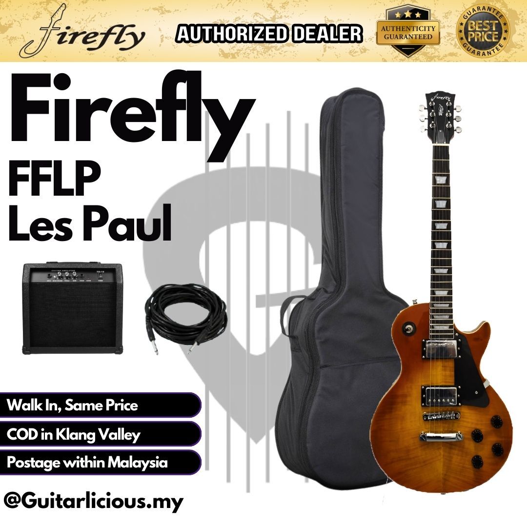 Firefly LP, Cobra burst - Package B (2)