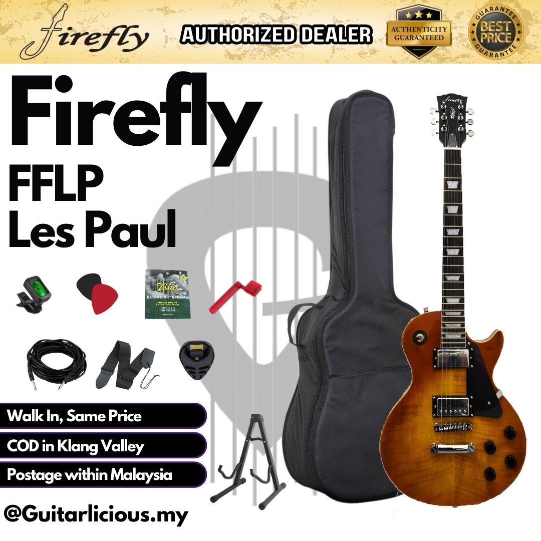 Firefly LP, Cobra burst - Package D (2)