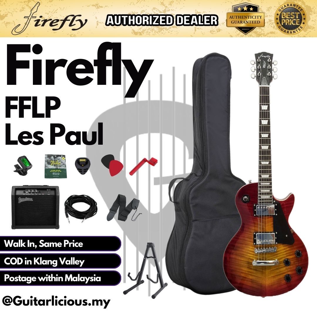 Firefly LP, Cherry Sunburst - Package E (2)