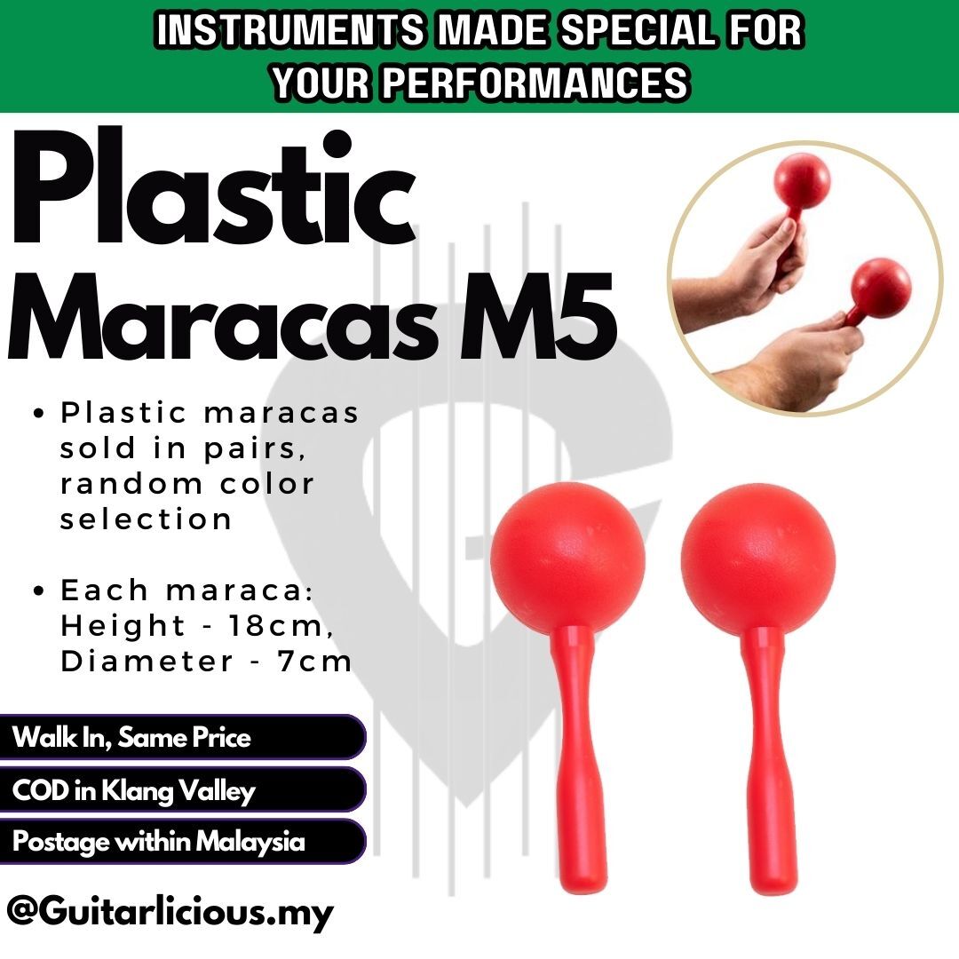 Plastic Maracas M5 (2)